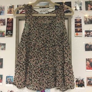 Light Floral Blouse